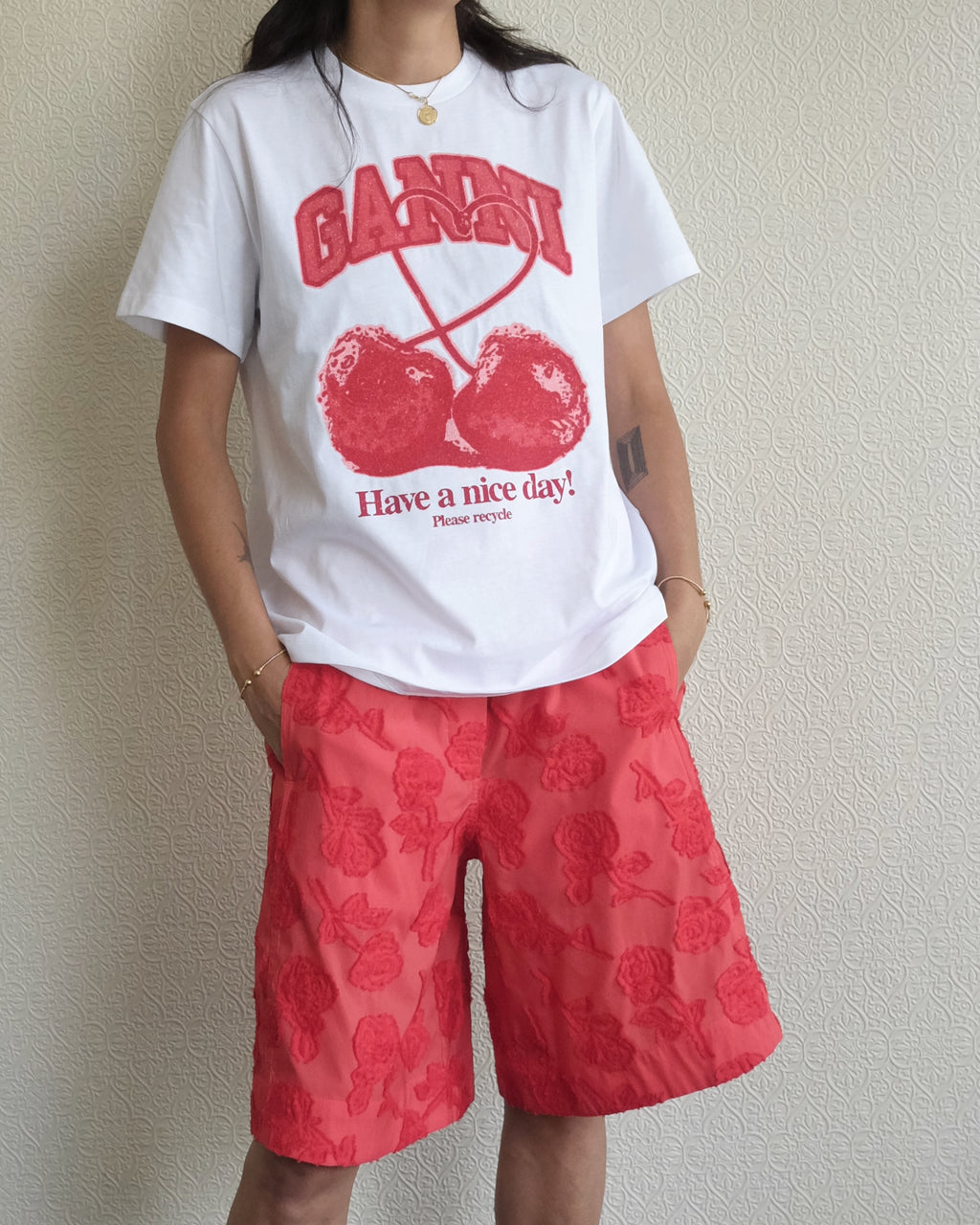 Fil Coupe Shorts, Fiery Red