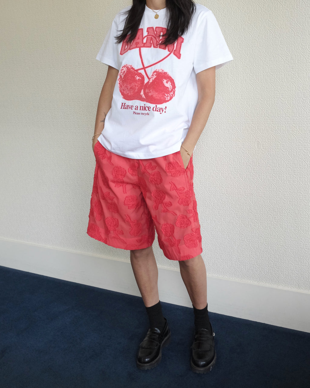 Fil Coupe Shorts, Fiery Red