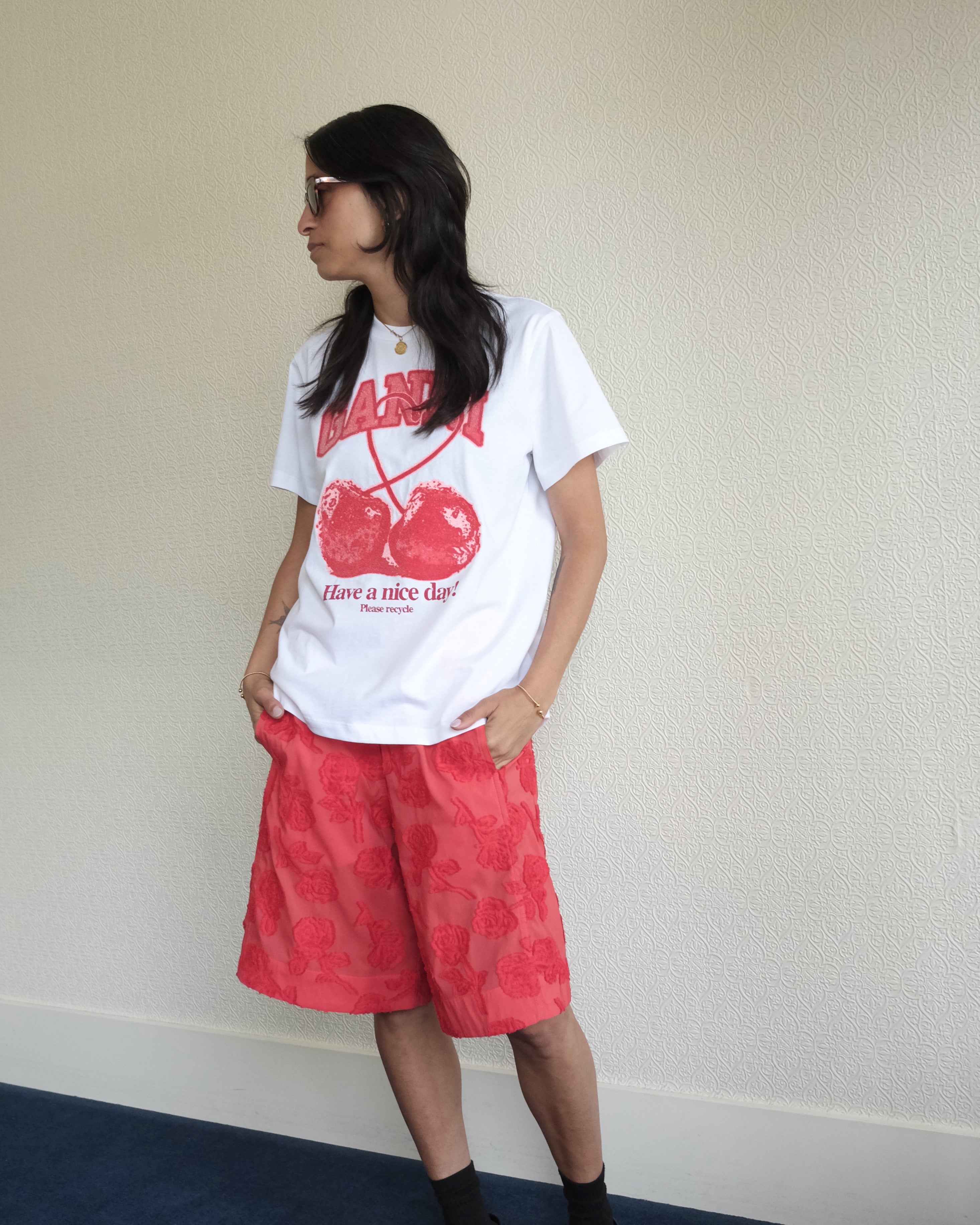 Fil Coupe Shorts, Fiery Red