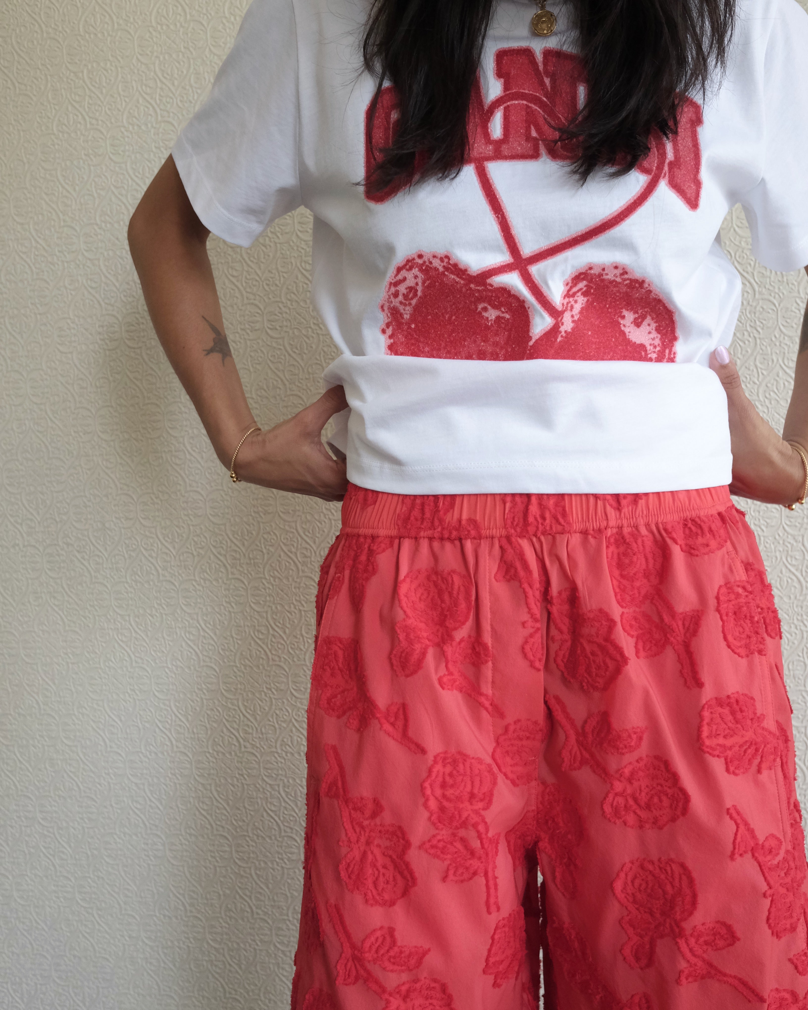 Fil Coupe Shorts, Fiery Red