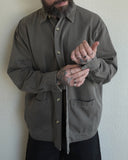 Dustin Shirt Jacket, Smoke