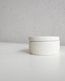 Mini Ceramic Box, White Snake