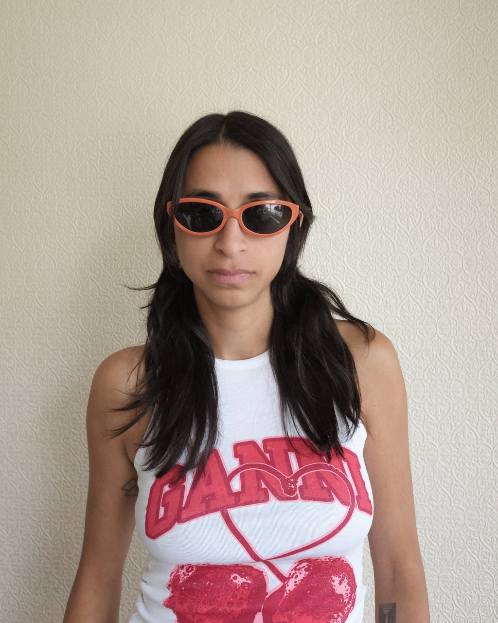 Kerry Sunglasses, Tangerine