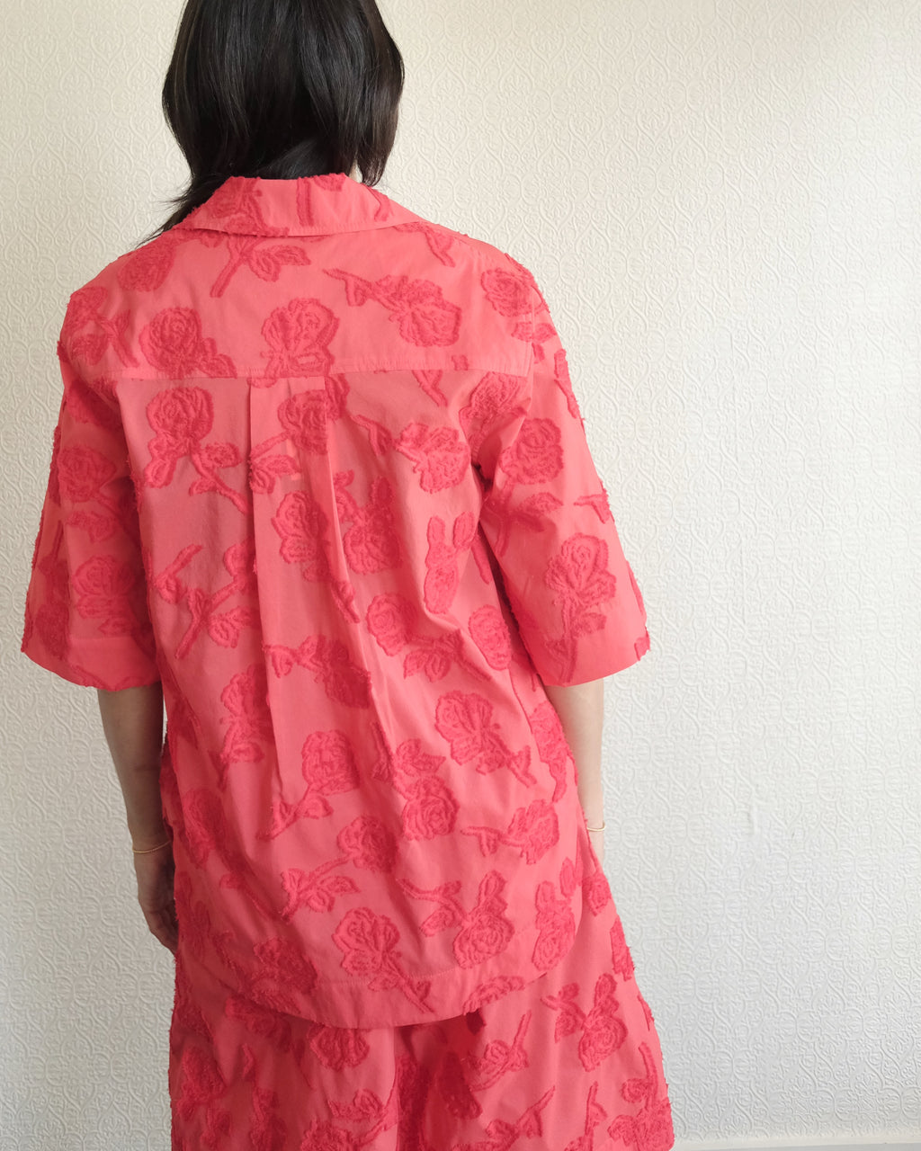 Fil Coupe Bowling Shirt, Fiery Red