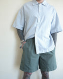 Stripe Cotton Shirt, Blue