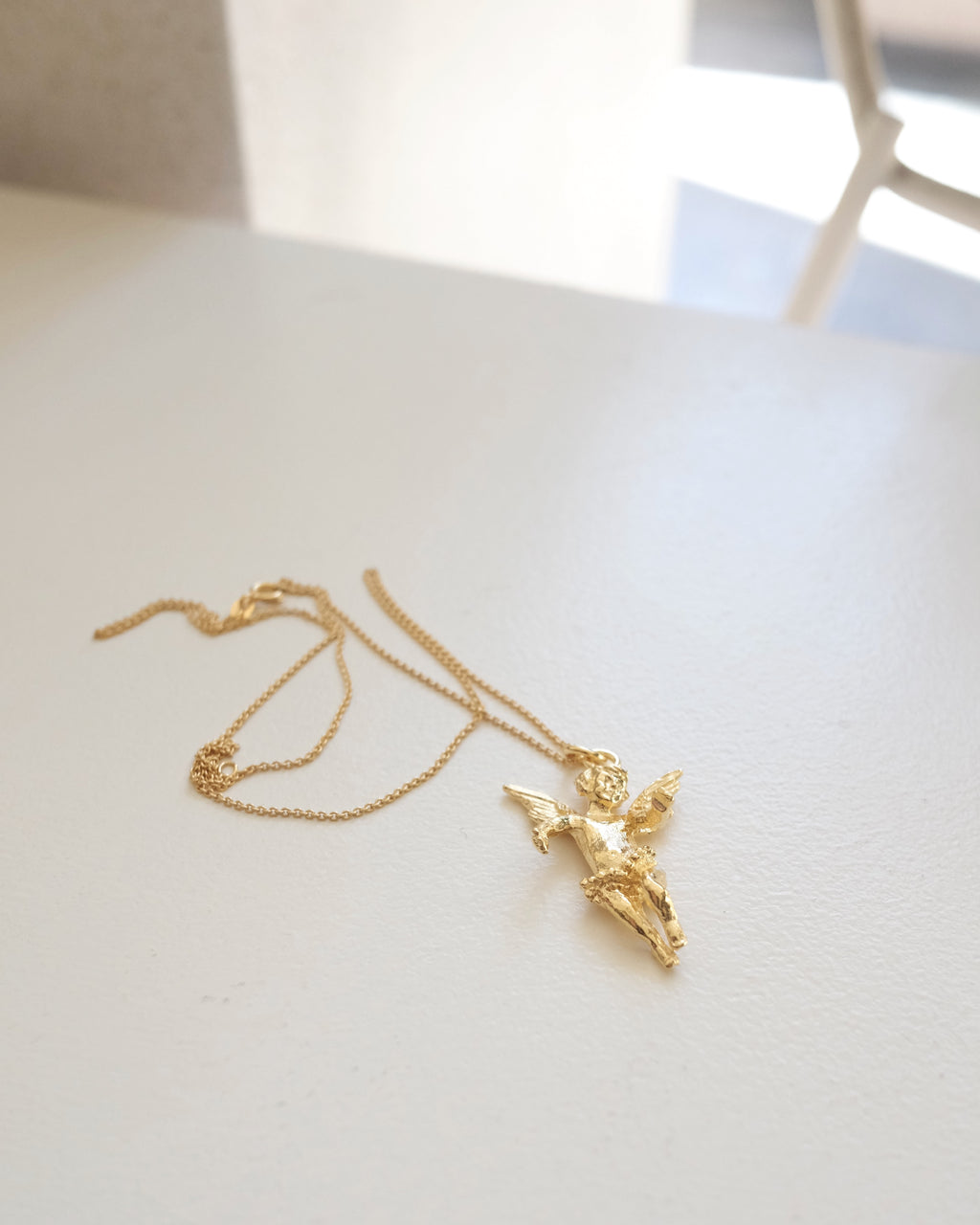 Angel Pendant, Gold