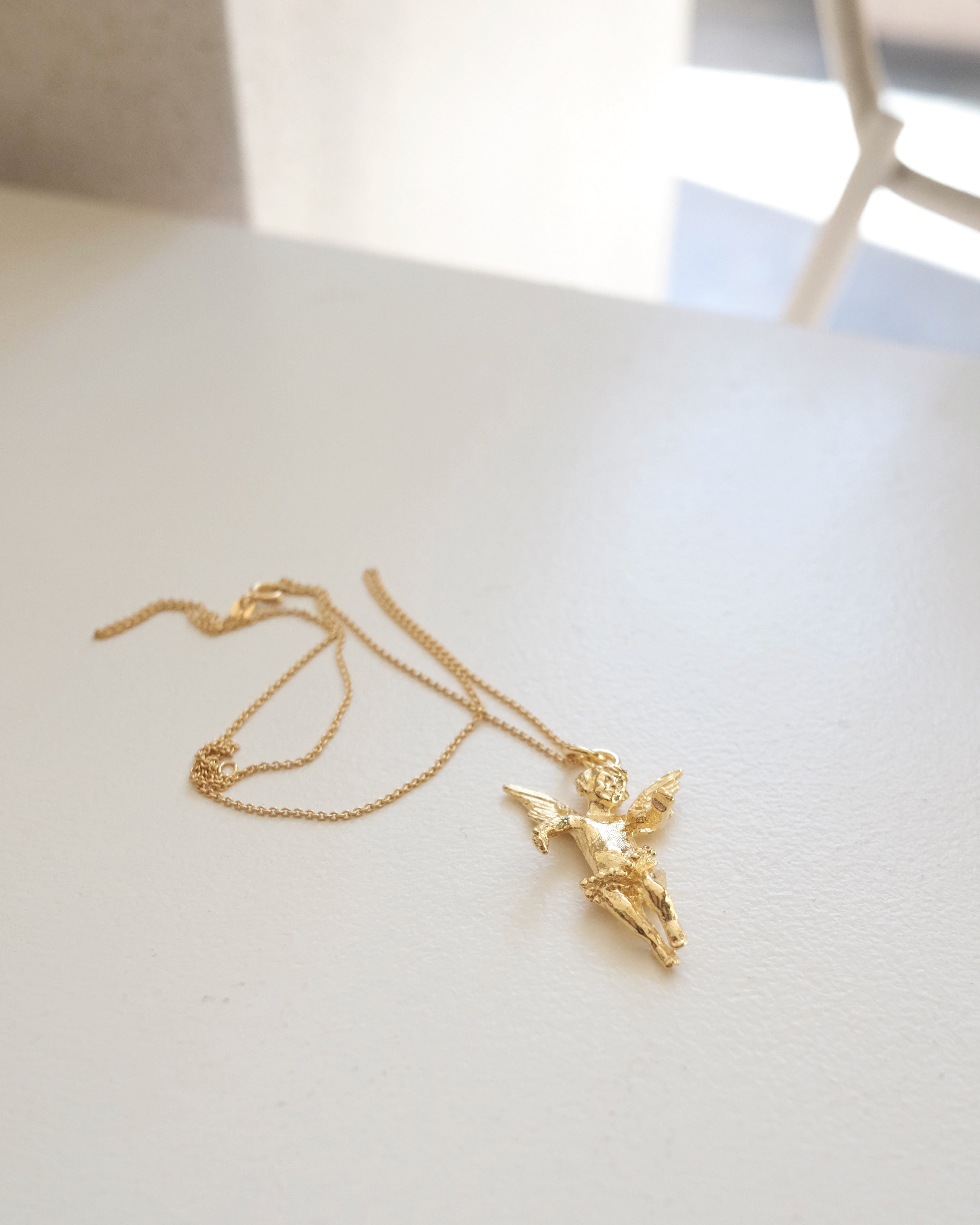 Angel Pendant, Gold