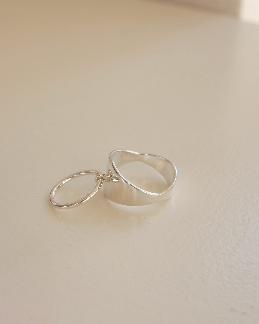 Odalisque Ring, Sterling Silver