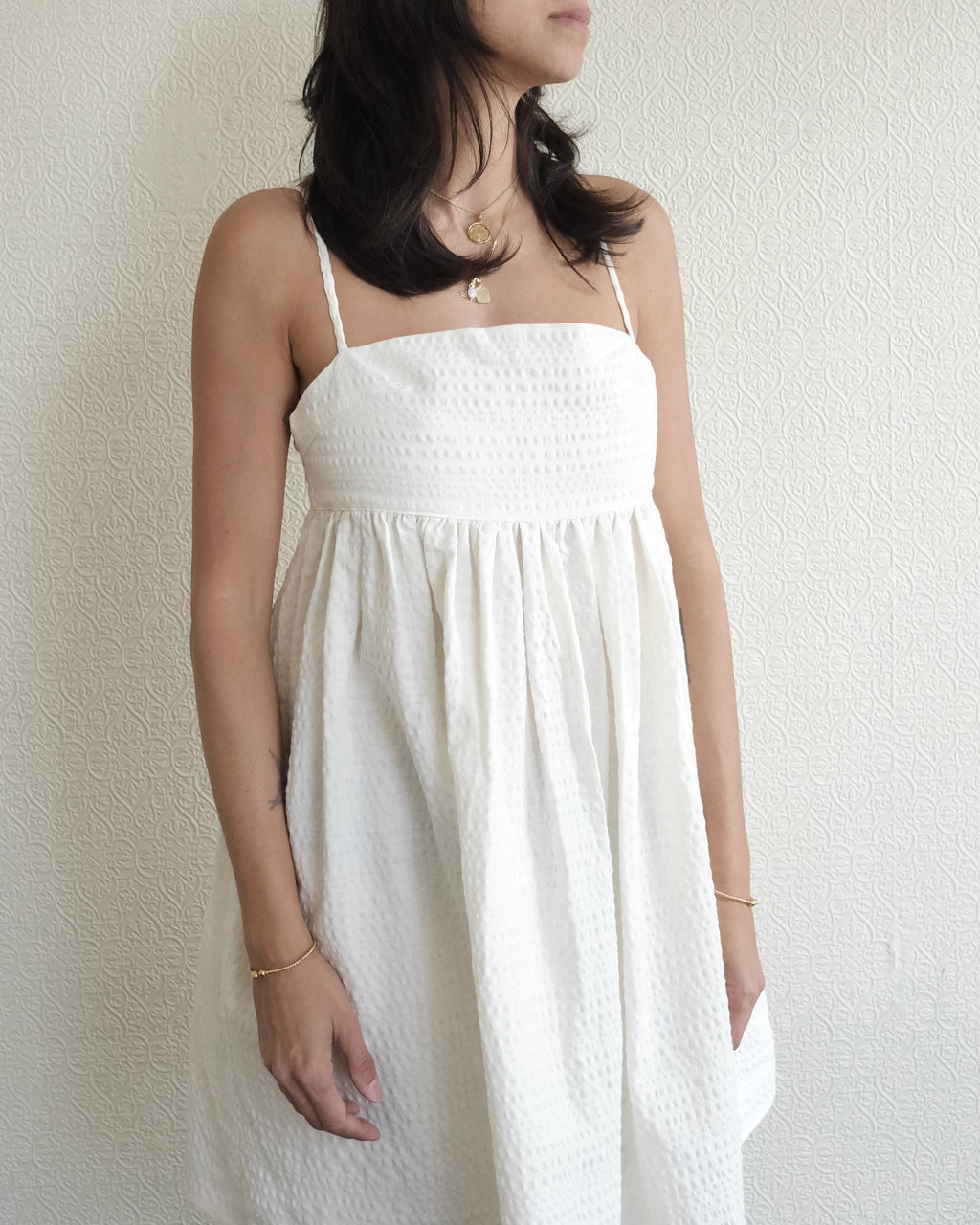 Asteria Dress, Natural