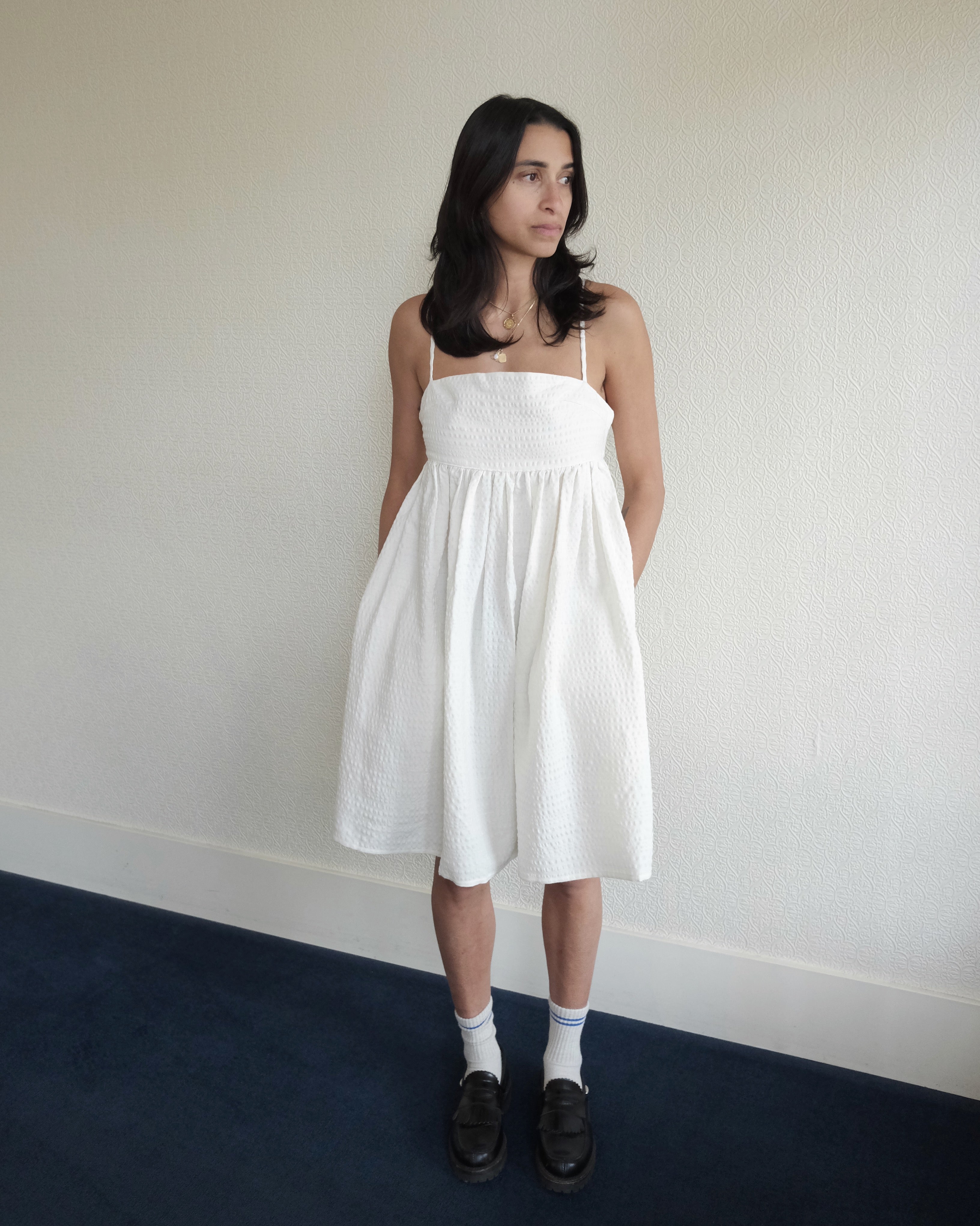 Asteria Dress, Natural