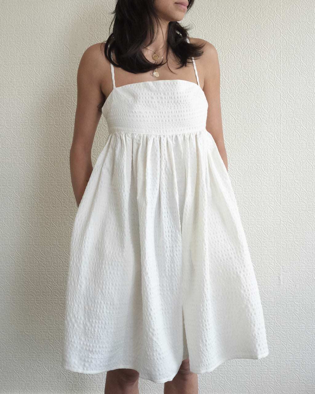 Asteria Dress, Natural