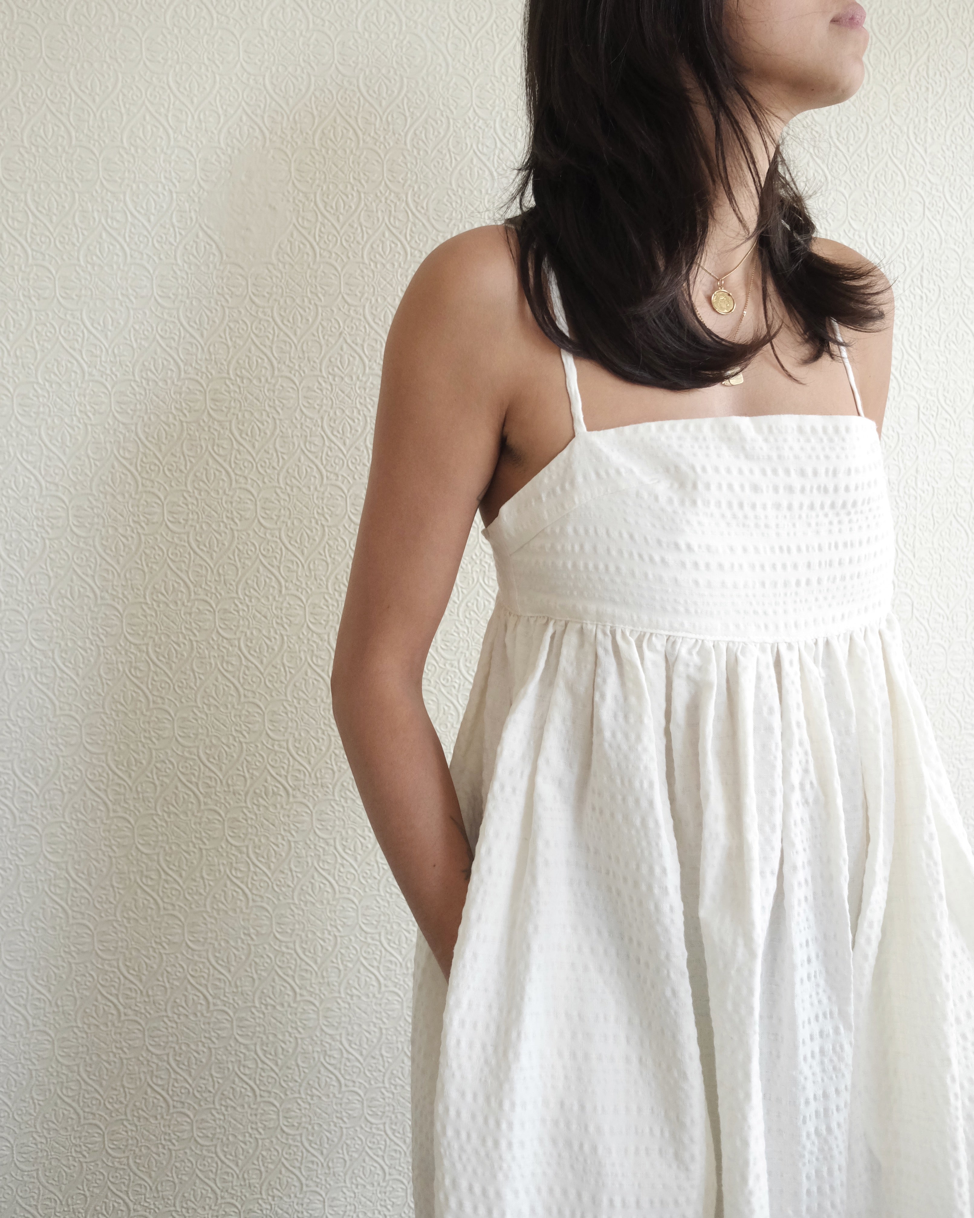 Asteria Dress, Natural