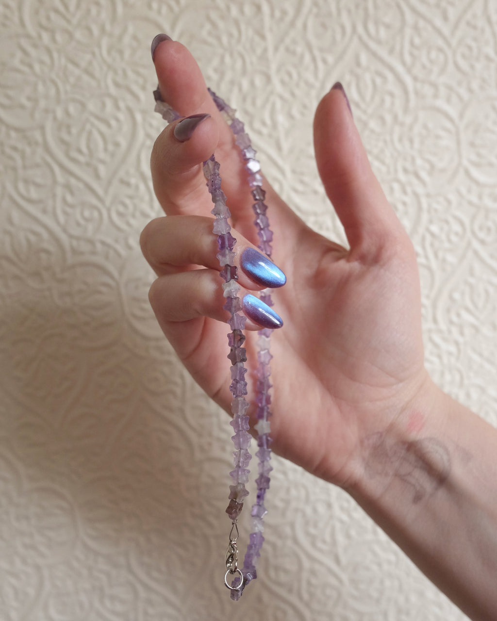 Star Necklace, Amethyst