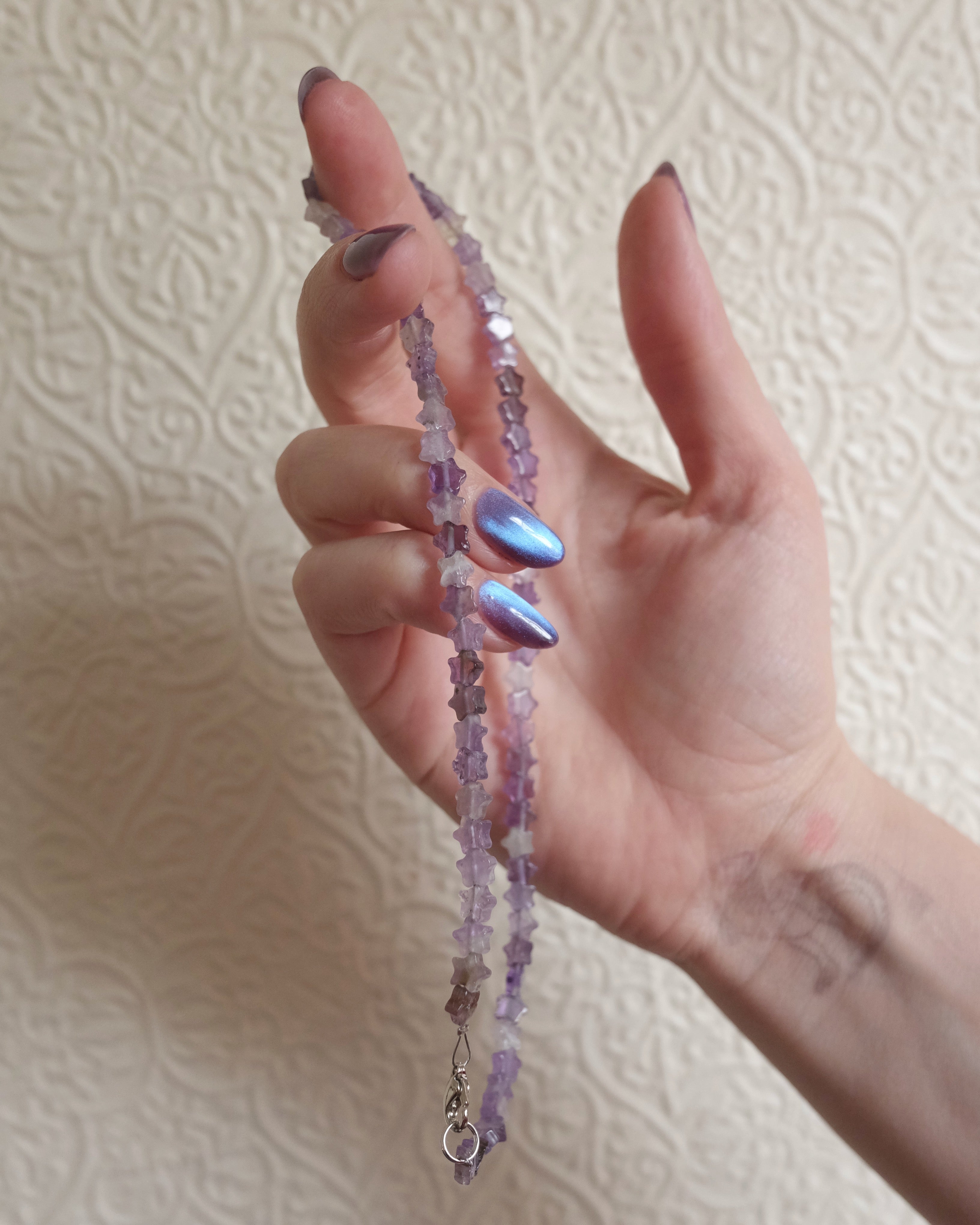 Star Necklace, Amethyst