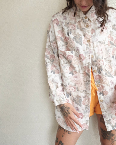 Resting Cord Buttondown, Floral