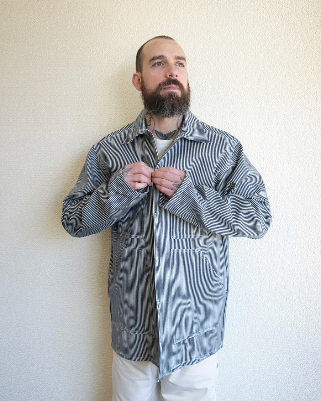 Stan Ray Hickory Stripe Shop Jacket