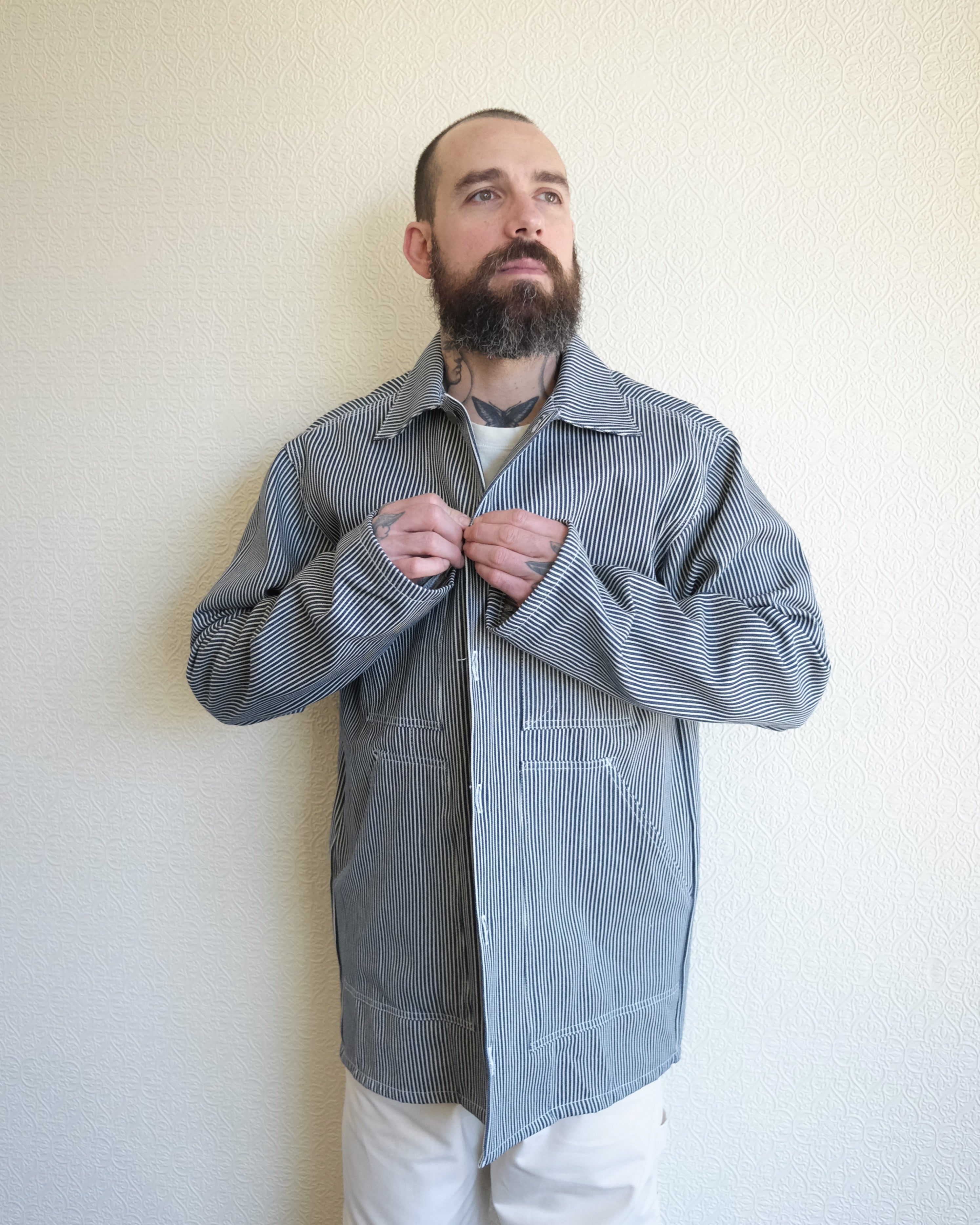 Stan Ray Hickory Stripe Shop Jacket