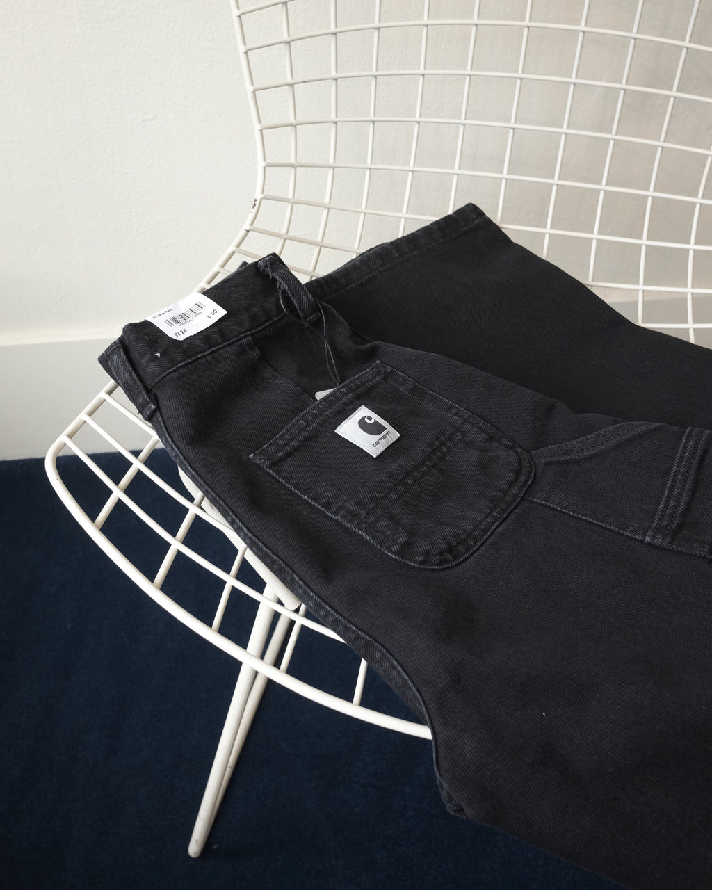 Jens Pant, Stone Dyed Black Denim