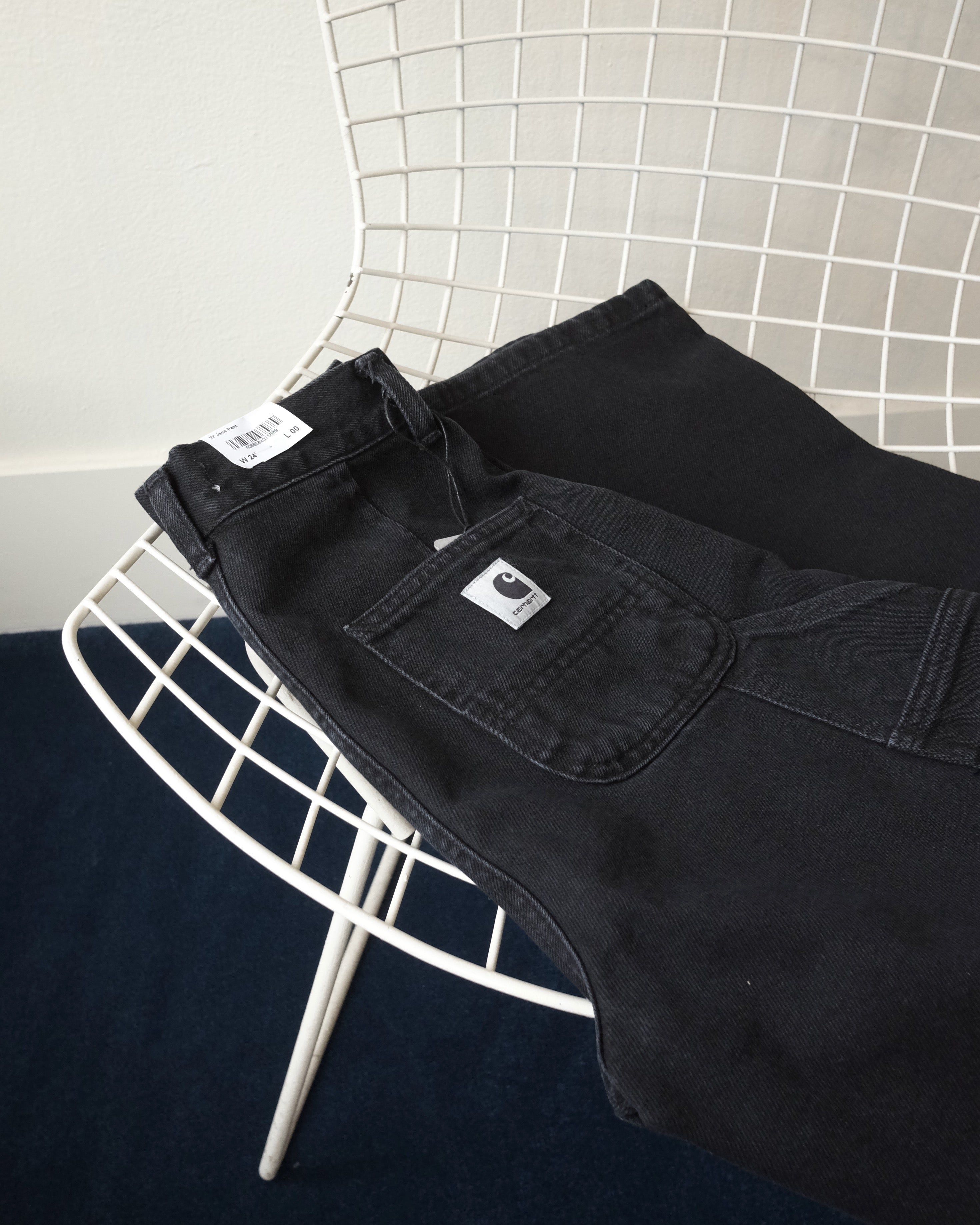 Jens Pant, Stone Dyed Black Denim