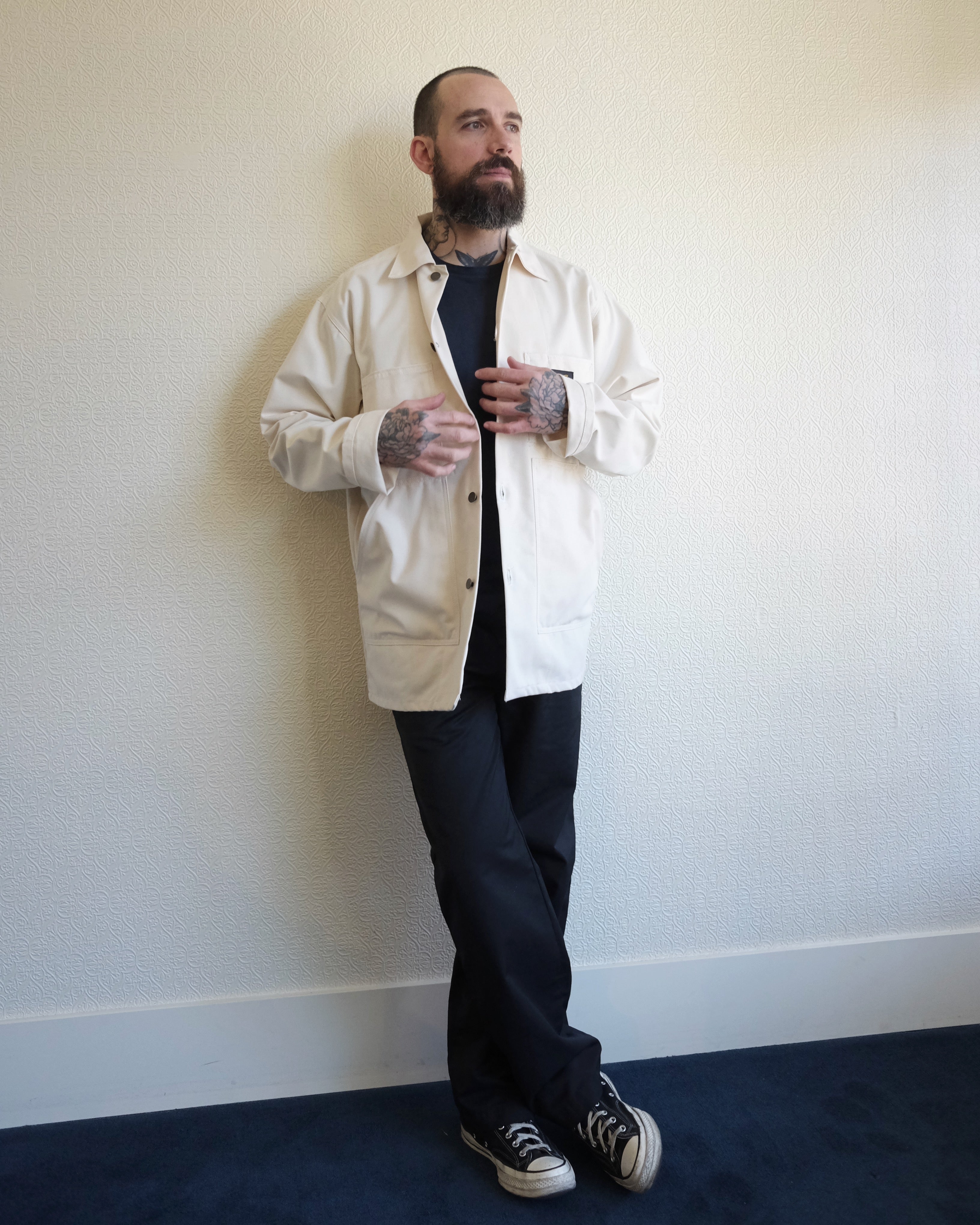 Stan Ray Natural Drill Shop Jacket