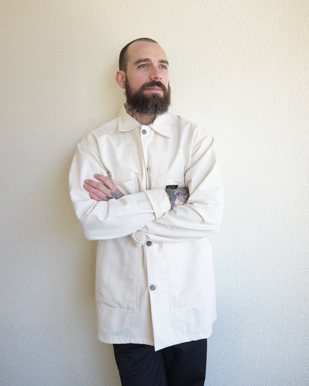 Stan Ray Natural Drill Shop Jacket