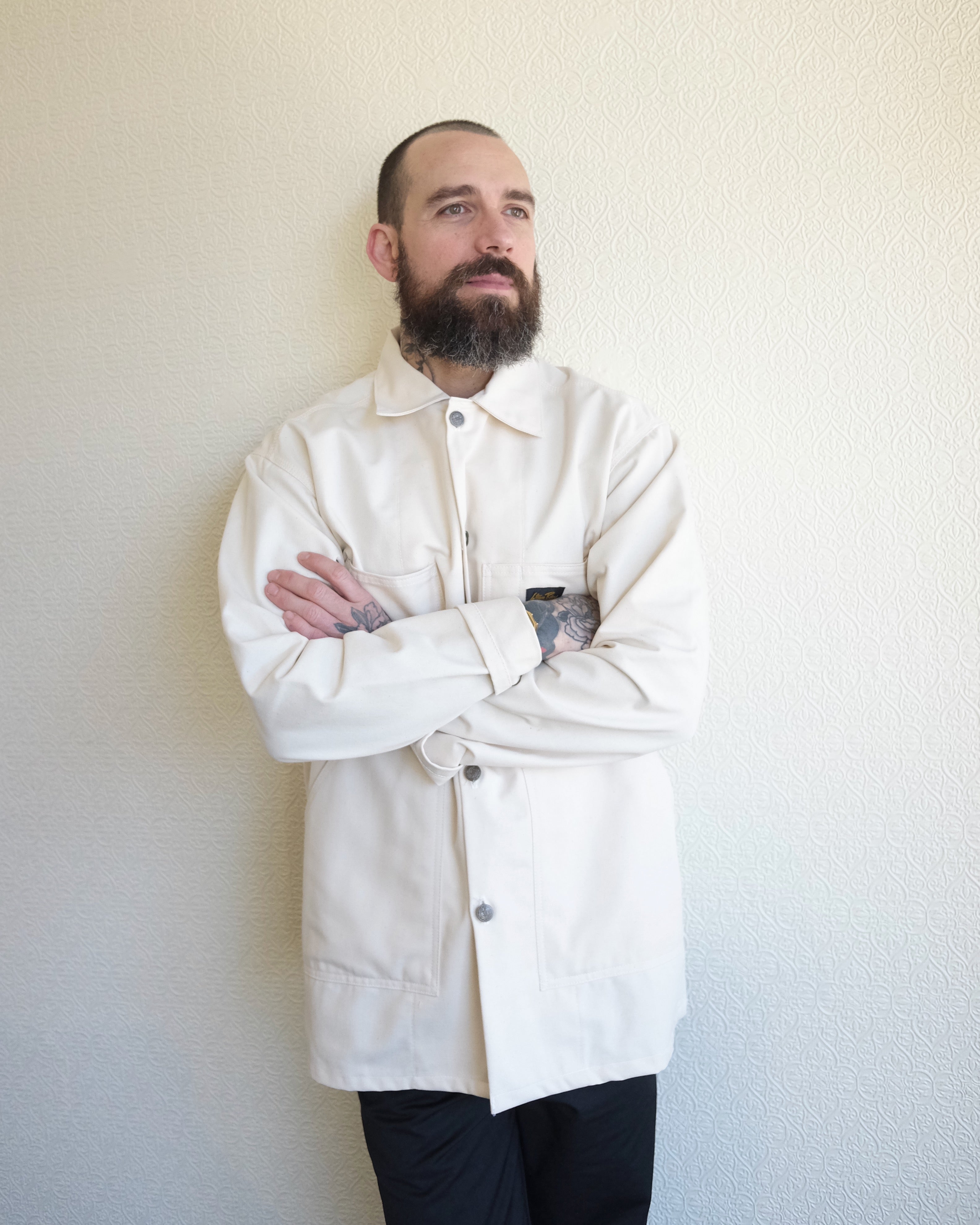 Stan Ray Natural Drill Shop Jacket