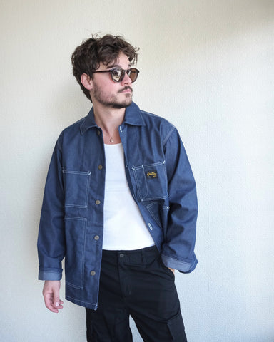 Stan Ray Indigo Denim Shop Jacket