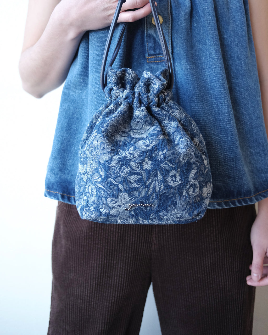 Tapestry Pouch, Denim