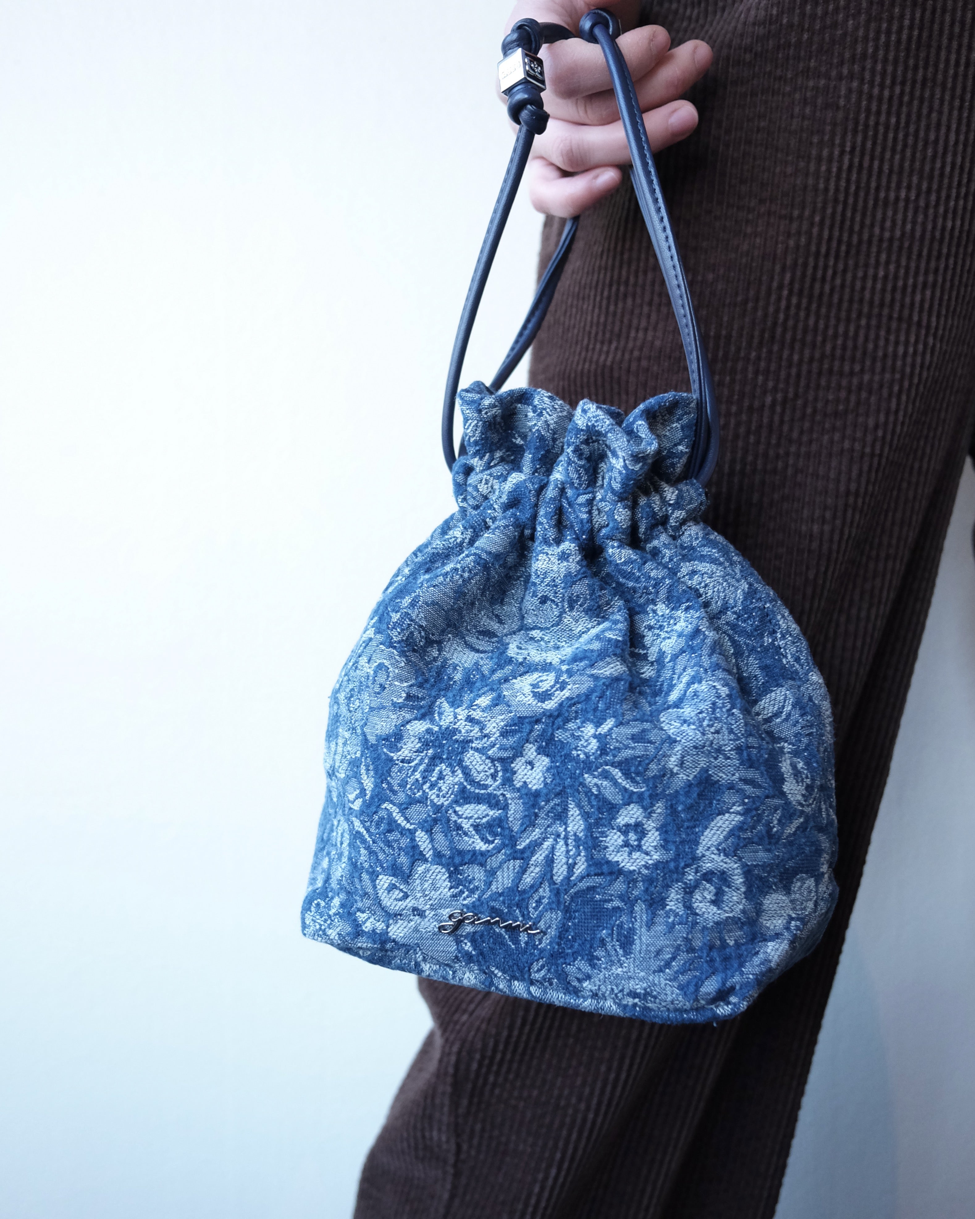 Tapestry Pouch, Denim