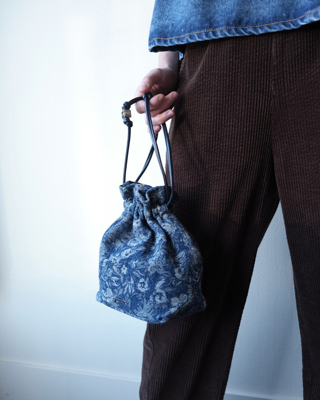Tapestry Pouch, Denim