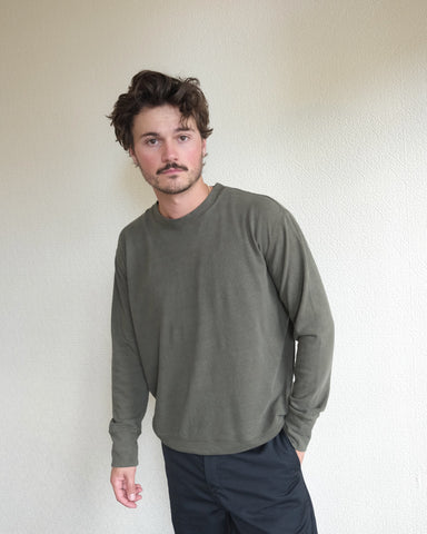 California Pullover, Olive Green