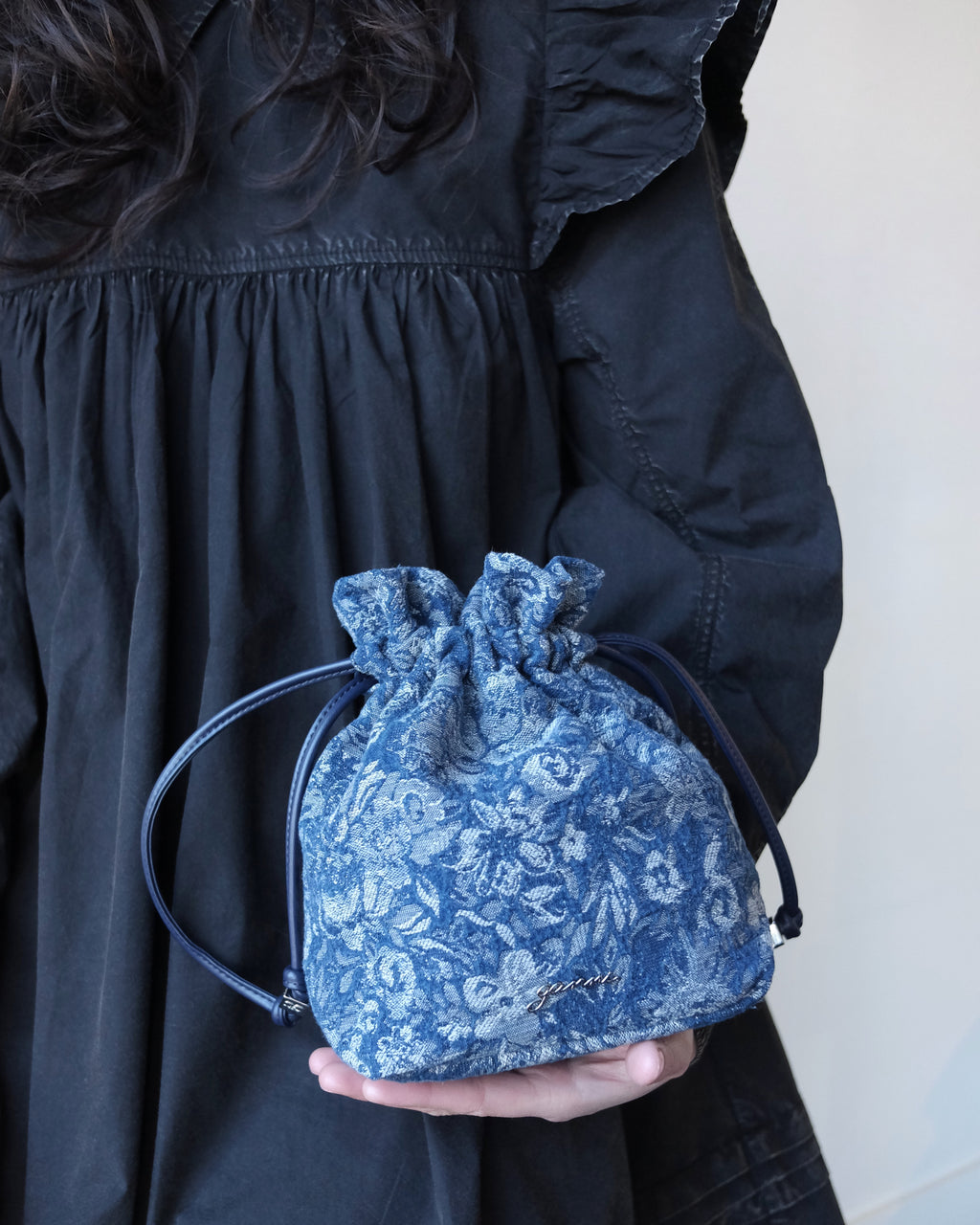 Tapestry Pouch, Denim