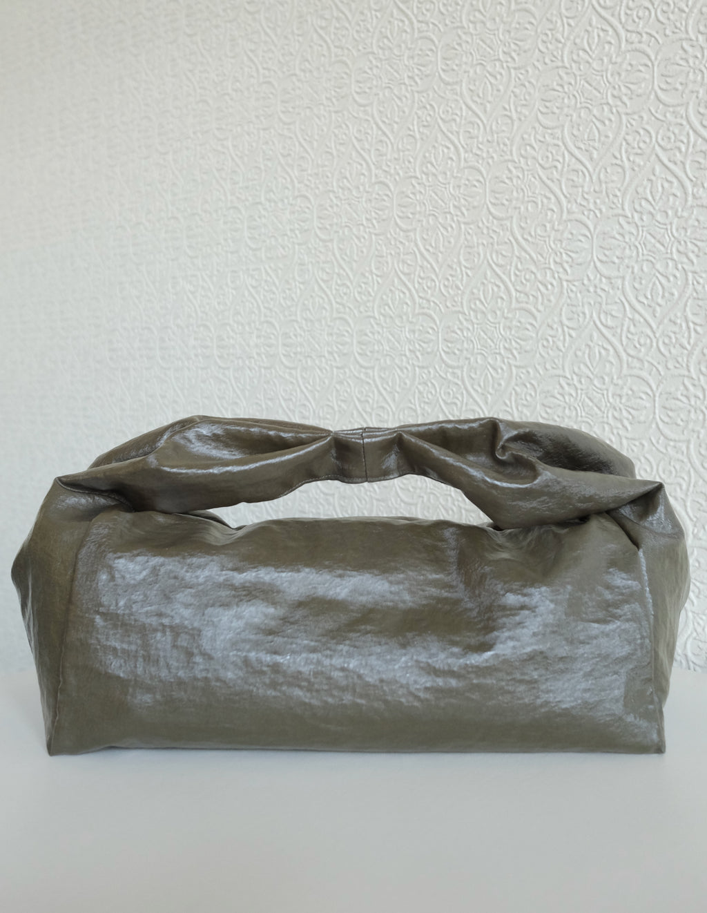 Matilda Bag, Metallic Moss