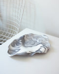 Large Oyster Dish, Marble