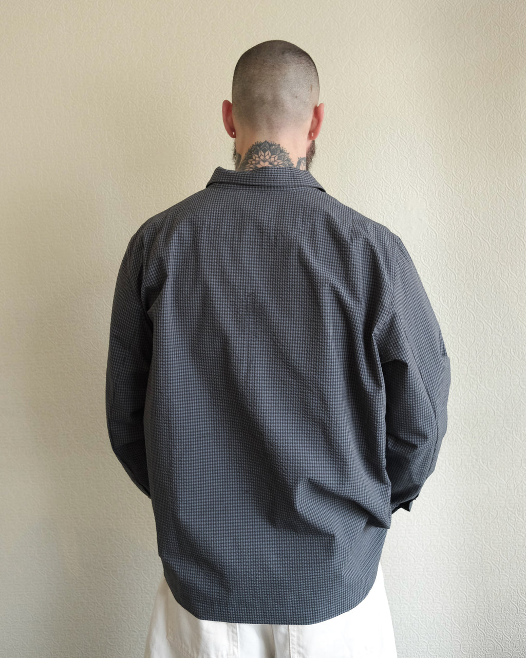 Vesper Shirt, Ink Gingham