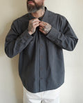Vesper Shirt, Ink Gingham