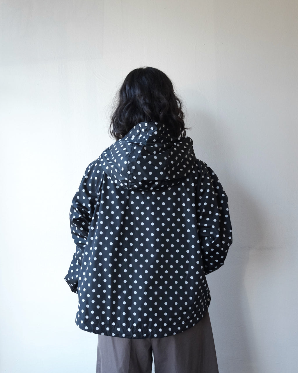 Flyweight Nylon Jacket, Polka Dot