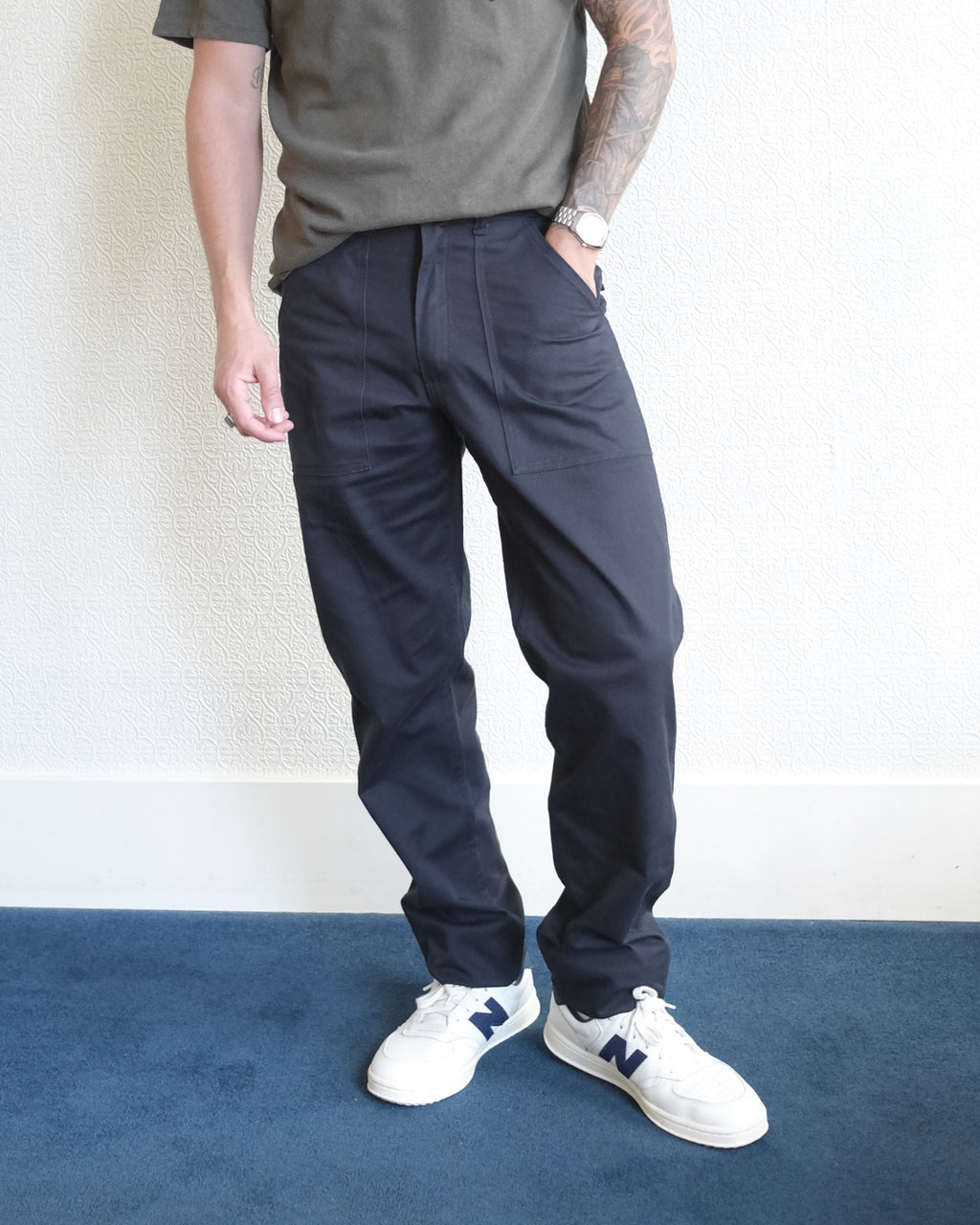 Stan Ray Taper Fit Fatigue, Black