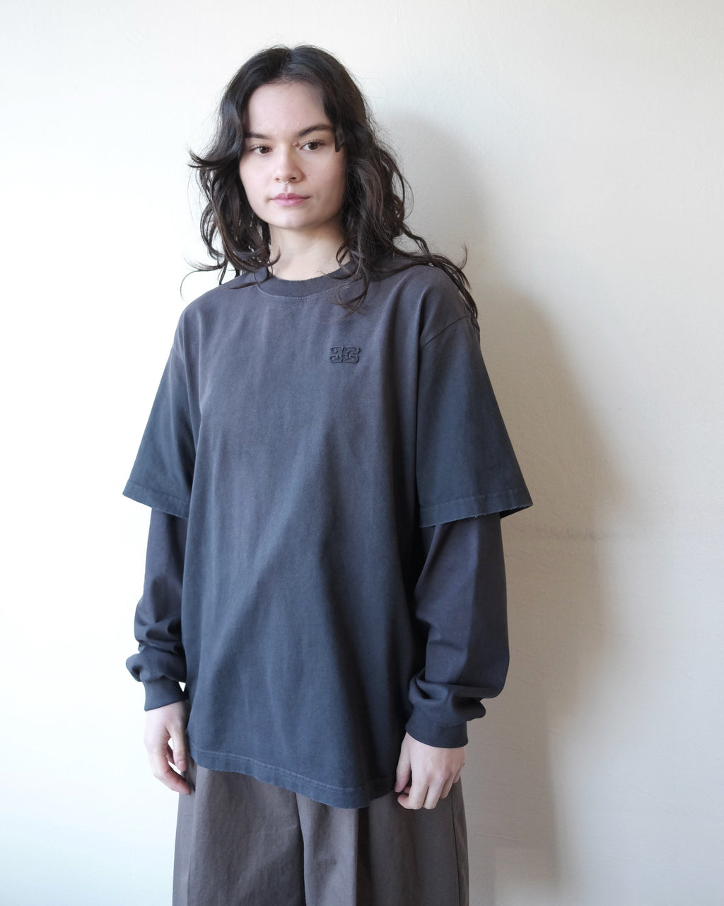 Longsleeve Washed Effect Shirt