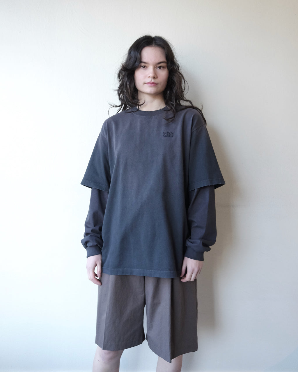 Longsleeve Washed Effect Shirt