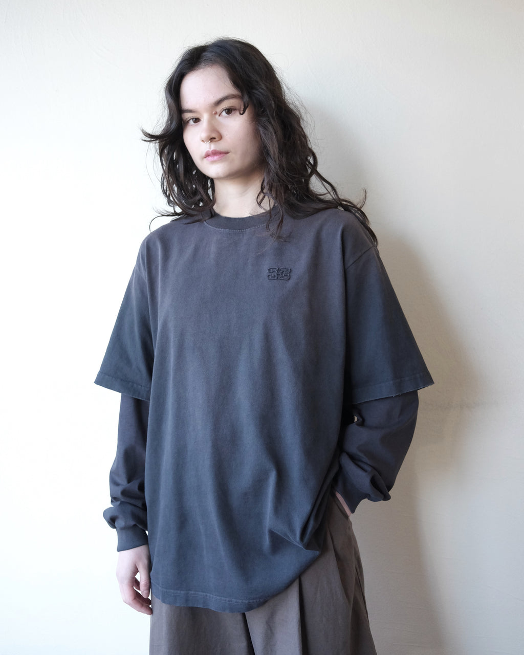 Longsleeve Washed Effect Shirt