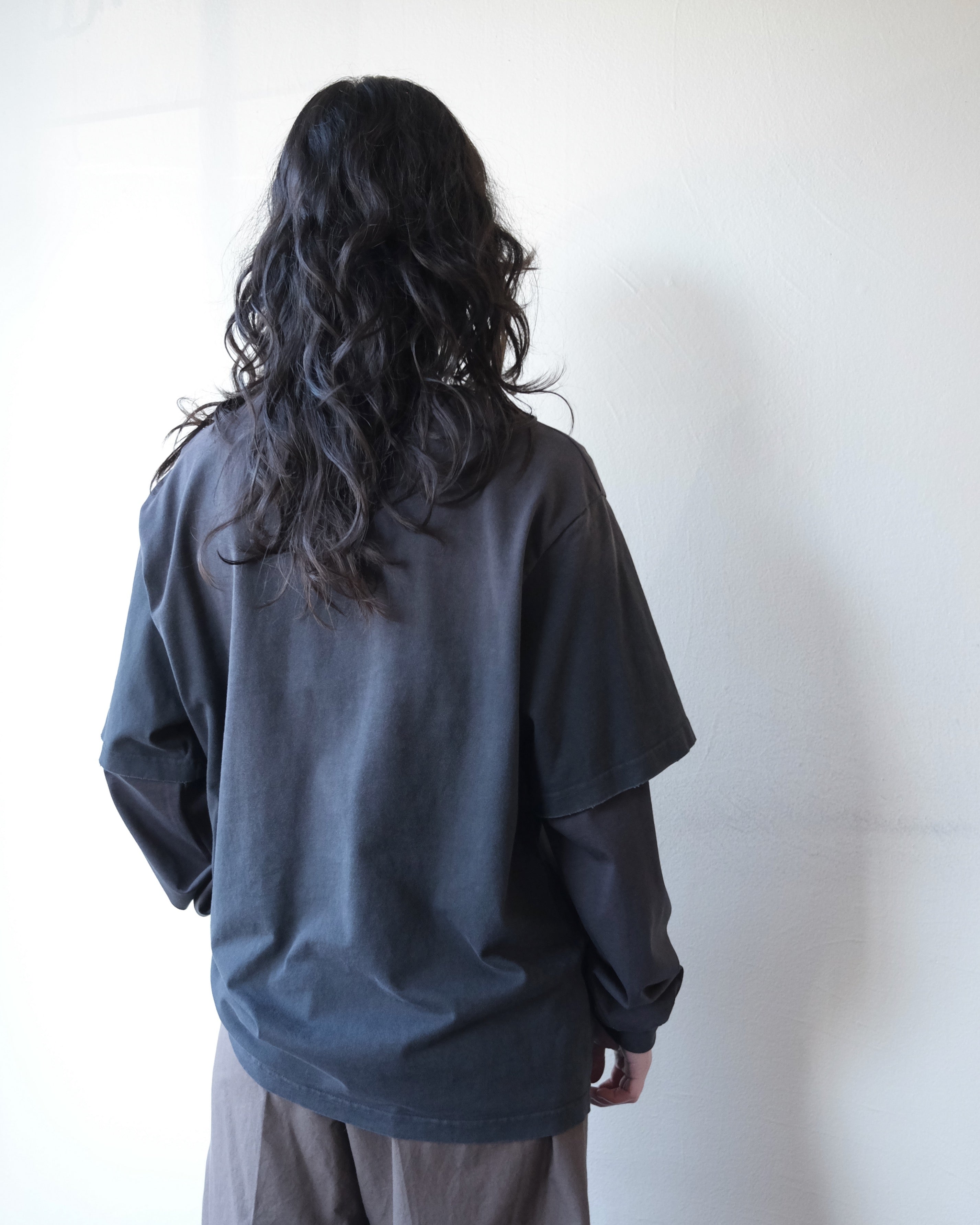 Longsleeve Washed Effect Shirt