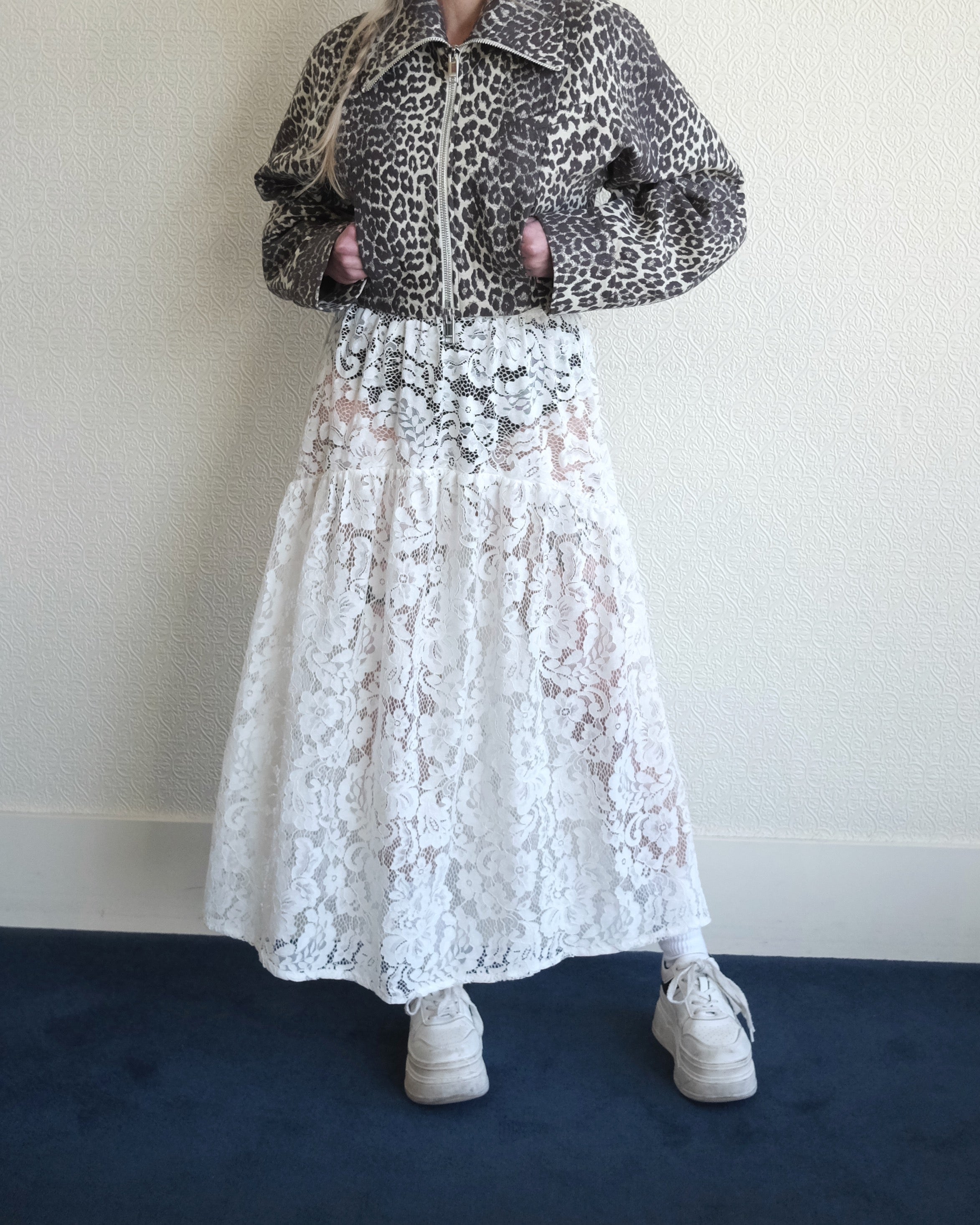 Field Skirt, Ivory Lanai Lace