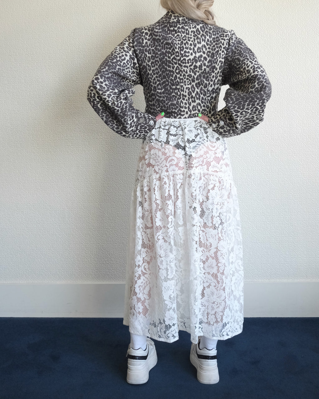Field Skirt, Ivory Lanai Lace