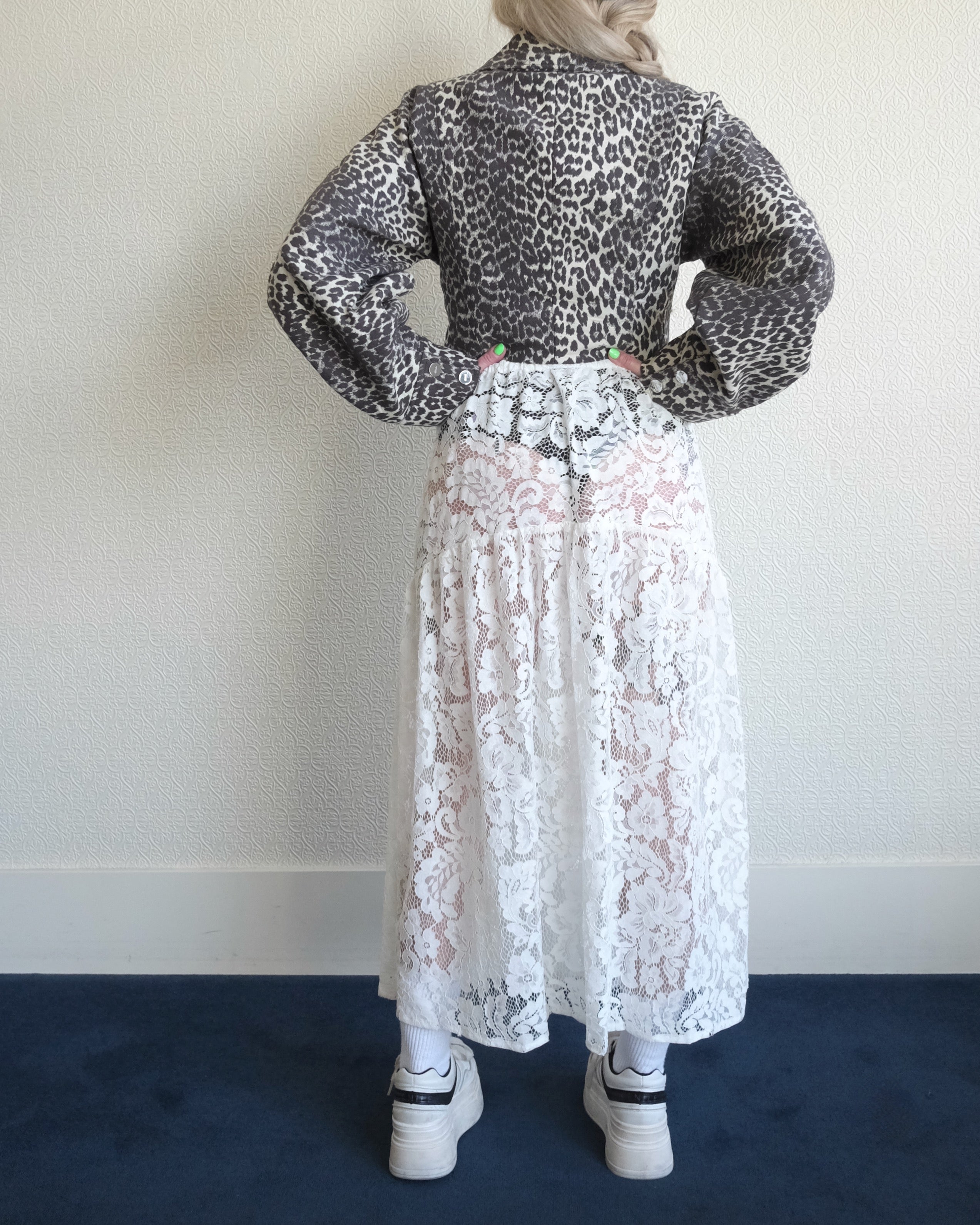 Field Skirt, Ivory Lanai Lace