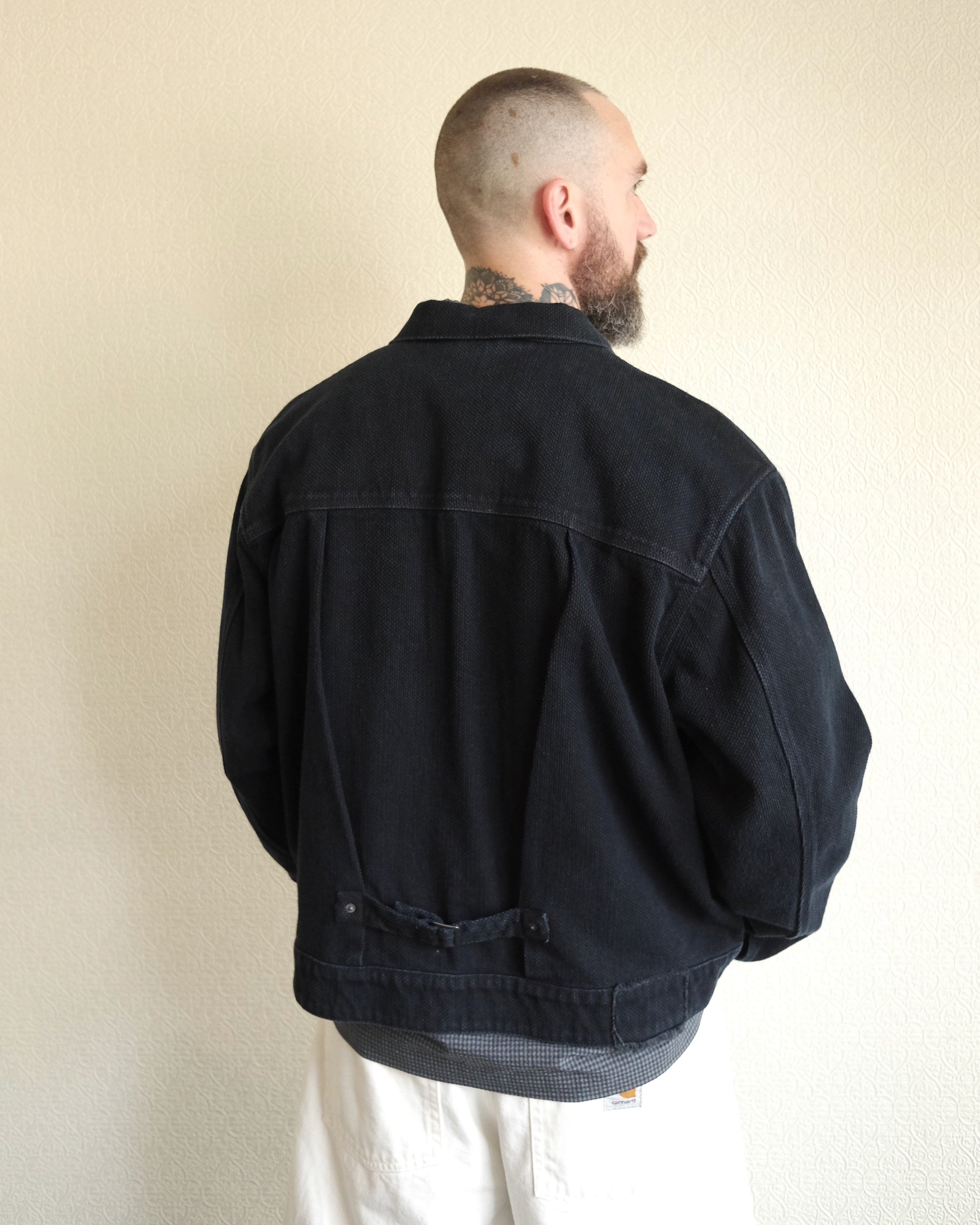 Kuzushi Type II Jacket, Overdyed Indigo