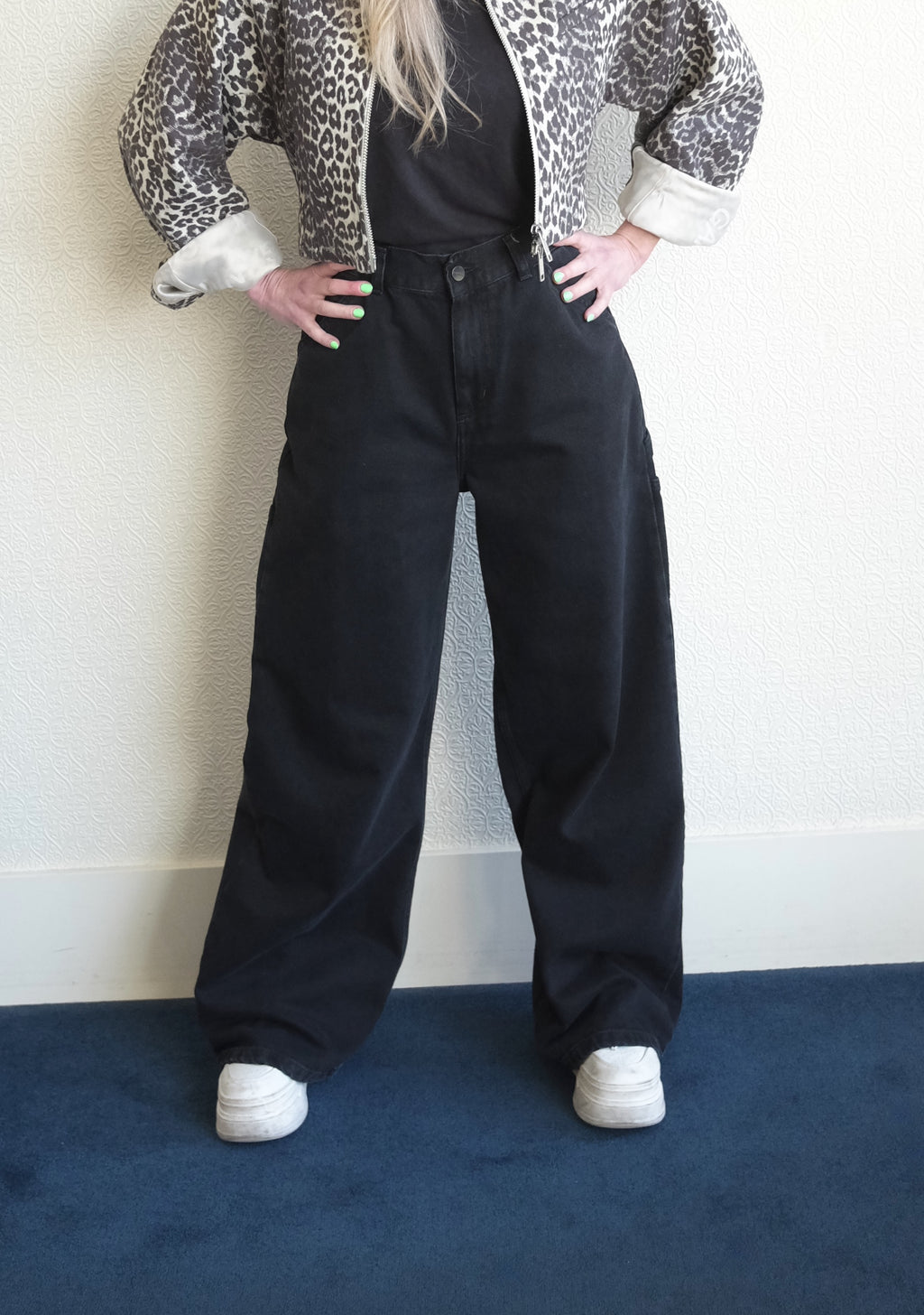 Jens Pant, Stone Dyed Black Denim