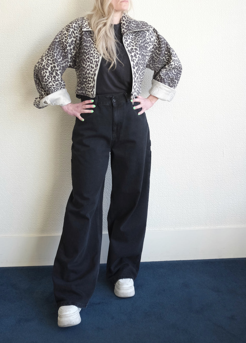 Jens Pant, Stone Dyed Black Denim