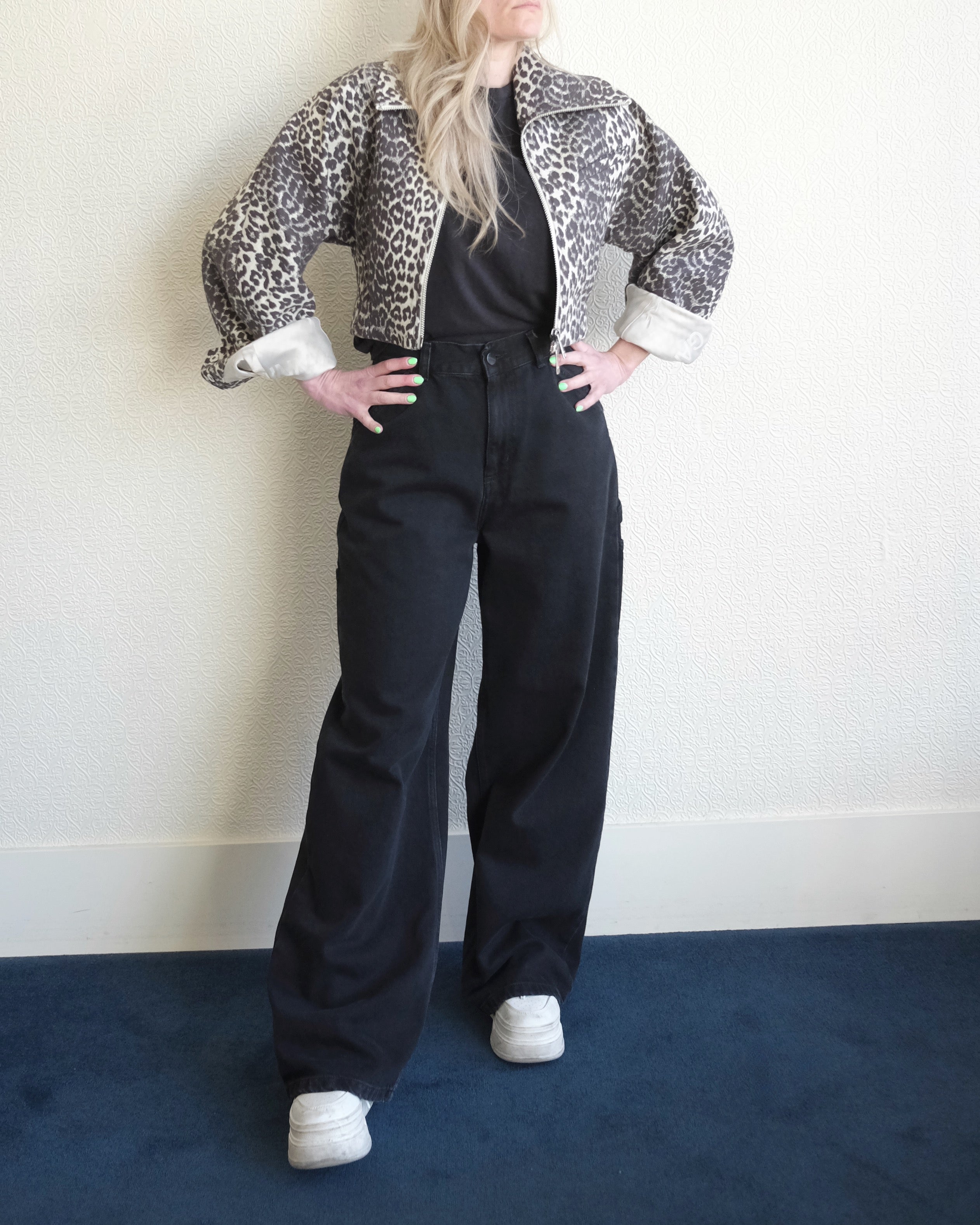 Jens Pant, Stone Dyed Black Denim