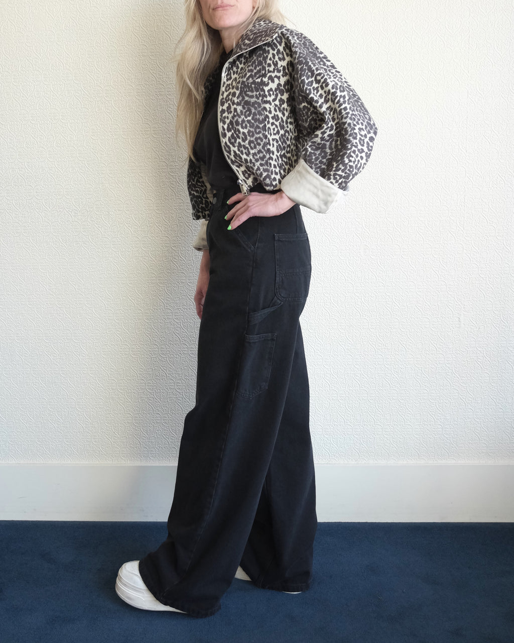 Jens Pant, Stone Dyed Black Denim